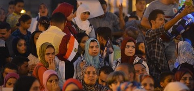 بالصور| إحياء الذكرى الرابعة لثورة 30 يونيو في ميدان عابدين