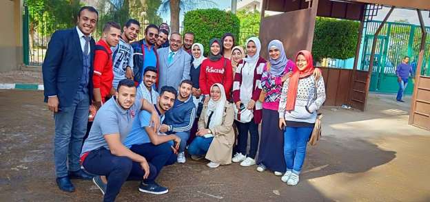الفائزين في اتحادات طلاب جامعة المنيا