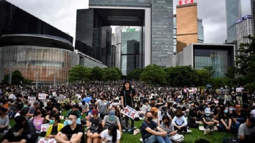 مظاهرات في هونج كونج