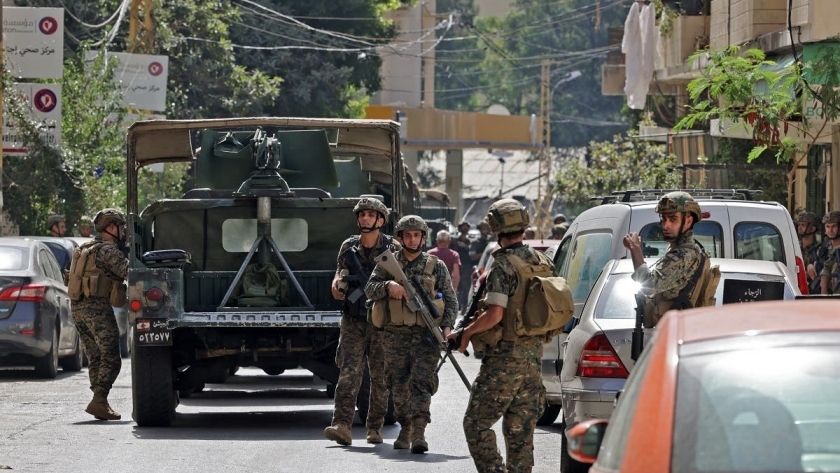 الجيش اللبناني ينتشر في بيروت