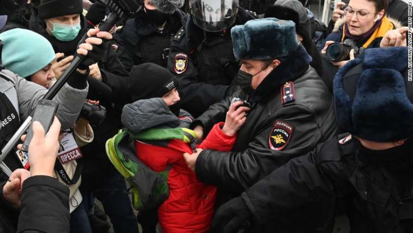 احتجاجات روسيا
