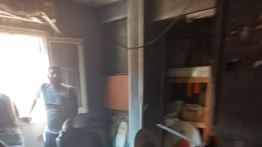 حادث حريق كنيسة أبي سيفين بإمبابة