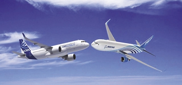 «بوينج» و«إيرباص» تتنافسان على الهيمنة على السوق الدولية للطائرات