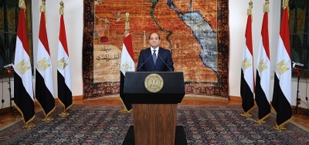 الرئيس عبدالفتاح السيسى خلال كلمته للشعب احتفالاً بذكرى ثورة 30 يونيو