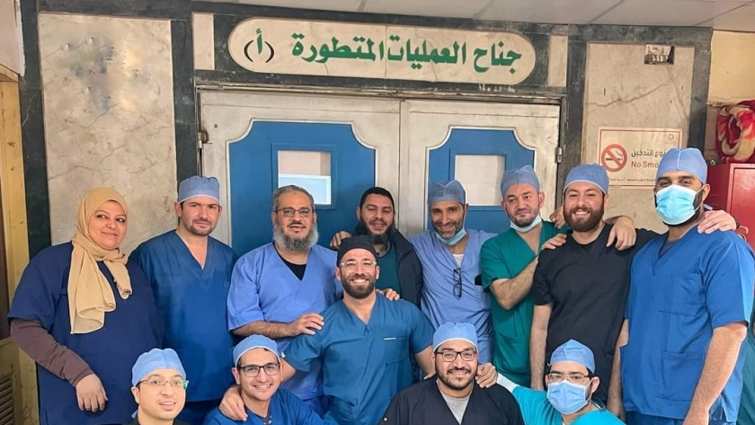 إجراء جراحة نادرة لمتلازمة «زينر» بمستشفى بني سويف الجامعي