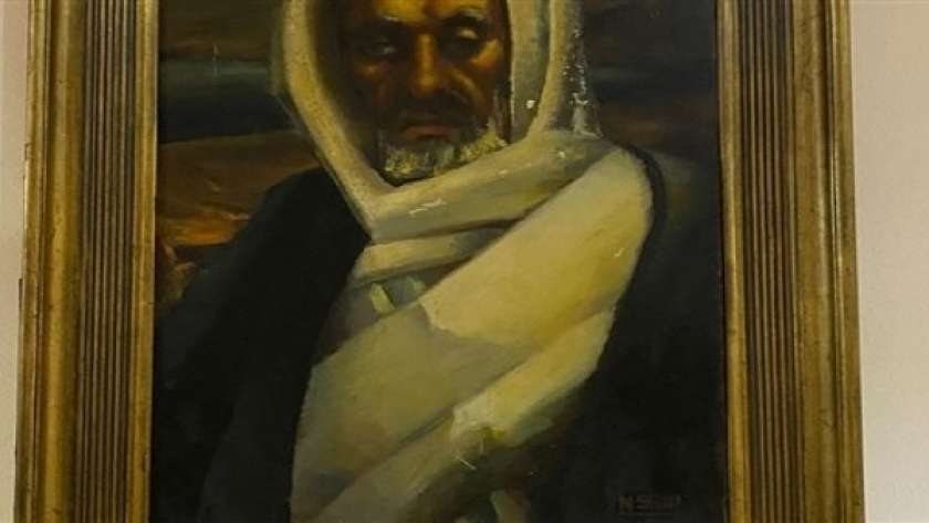 لوحة رجل من مريوط