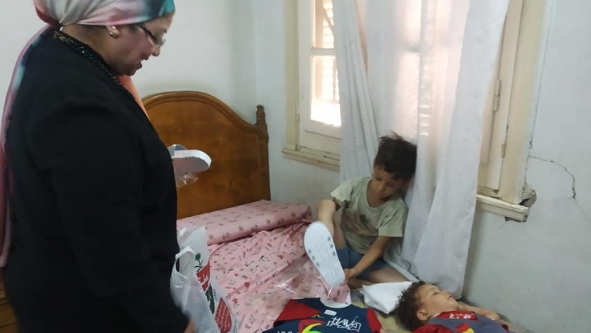 "أطفال بلا مأوى" ينقذ 4 أشقاء في بني سويف وينقلهم لمركز استضافة