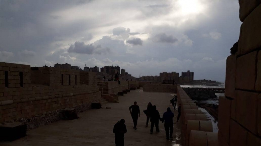 قلعة قايتباي في الإسكندرية اليوم