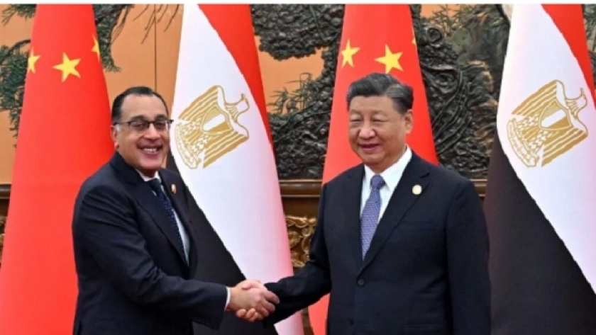 رئيس الوزراء المصري رئيس الصين