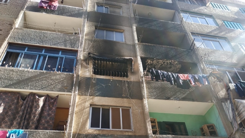 السيطرة على حريق شقة سكنية بسوهاج