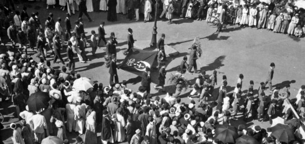 مسلمون ومسيحيون فى ثورة 19 «صورة أرشيفية»