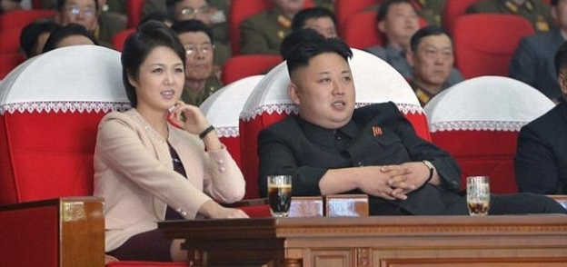 زعيم كوريا الشمالية مع زوجته سول جو