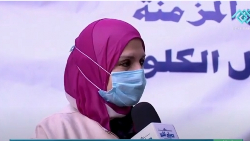 الدكتورة ناهد الهادي مدير منطقة المطرية الطبية