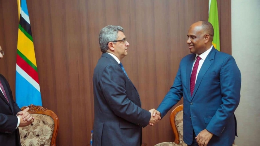 مساعد وزير الخارجية للشؤون الأفريقية يحمل رسالة وزير الخارجية لنظيرته التنزانية
