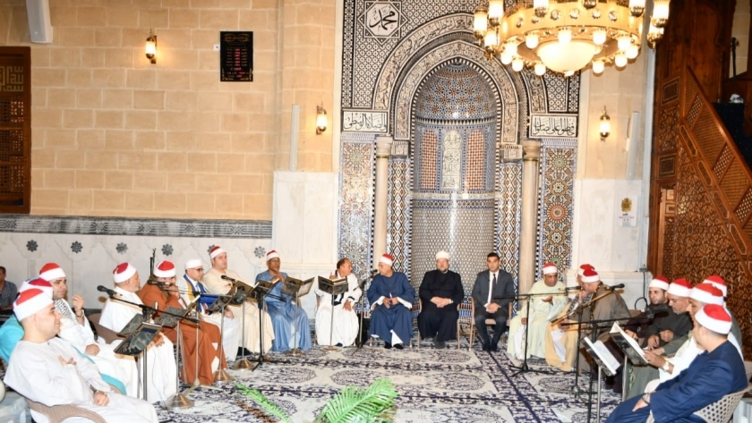 مقرأة كبار قراء القرآن الكريم في مسجد الإمام الحسين