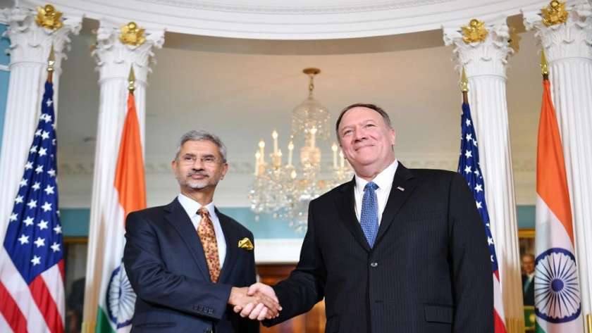 وزير الخارجية الهندي ونظيره الأمريكي