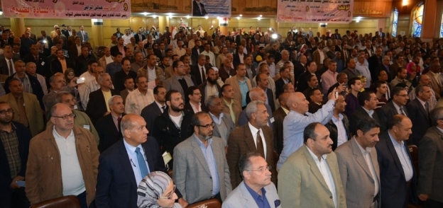 مؤتمر عمال مصر لدعم السيسي. أرشيفية