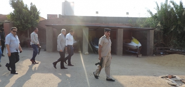 بالصور| مدير أمن الفيوم يتفقد الخدمات الأمنية بمركز سنورس
