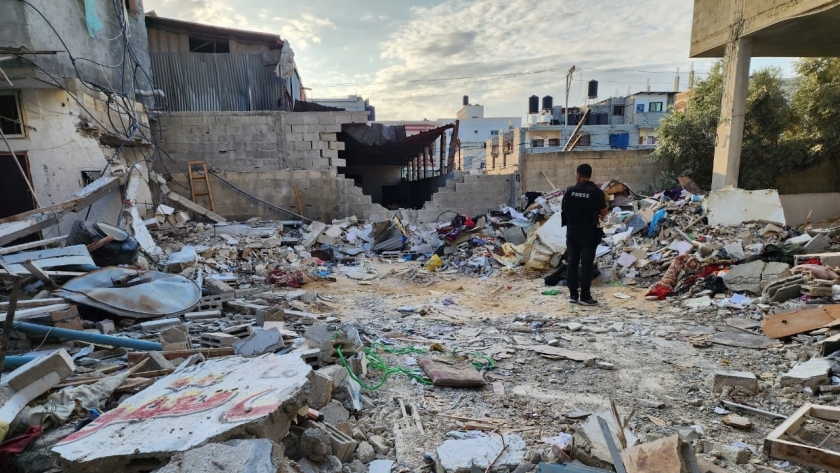 آثار التدمير في غزة