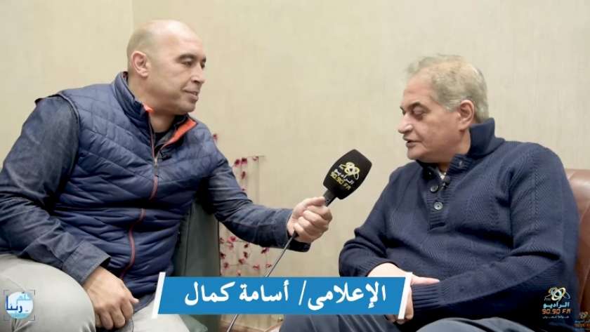 الإعلامي أسامة كمال مع الكاتب الصحفي أحمد الخطيب