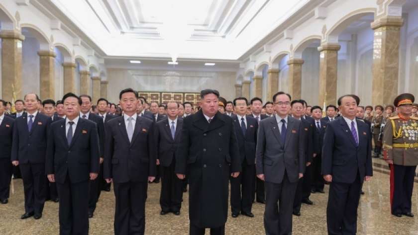 زيارة زعيم كوريا الشمالية إلى ضريح جده