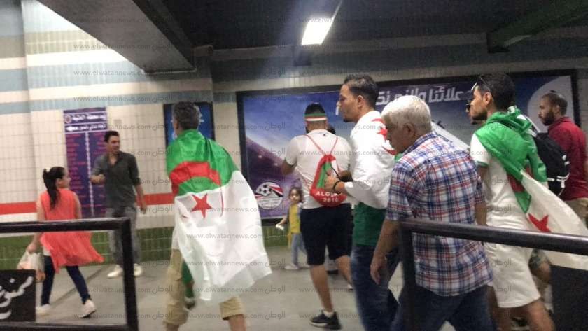 مشجعو الجزائر