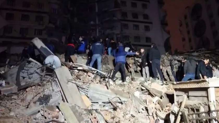 الزلزال بسوريا