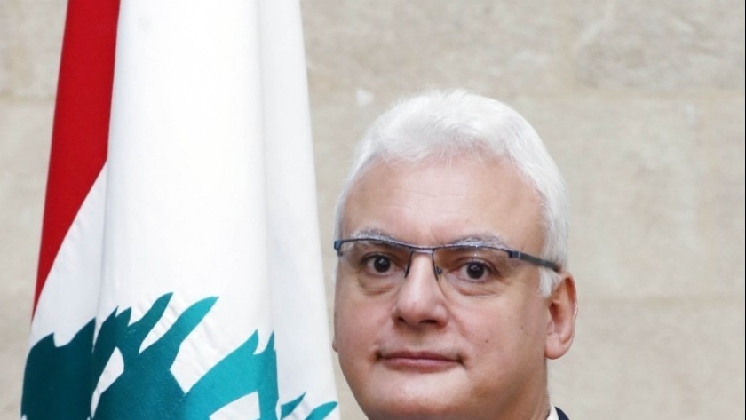 وزير الاتصالات اللبناني جوني القرم