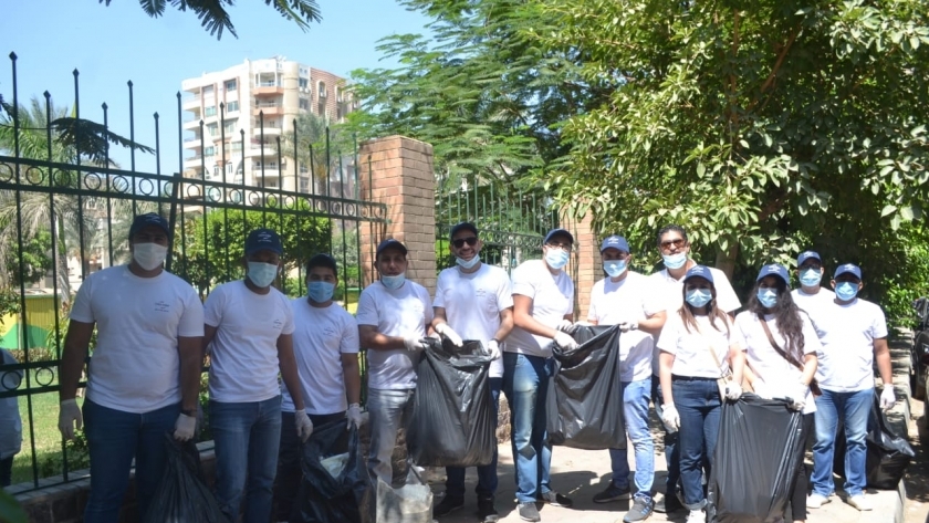 القاهرة تشارك فى يوم النظافة
