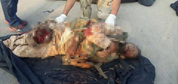 "الوطن" تنشر صور جثث الإرهابيين في "حادث الواحات"