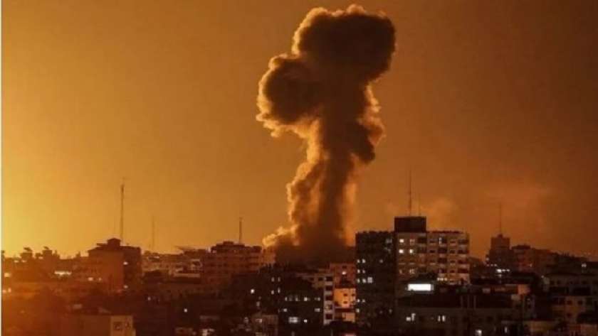 قصف بغزة- أرشيفية
