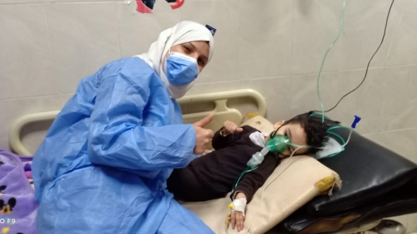 مستشفى المنشاوي بطنطا: حالة طفل الجهاز التنفسي مستقرة