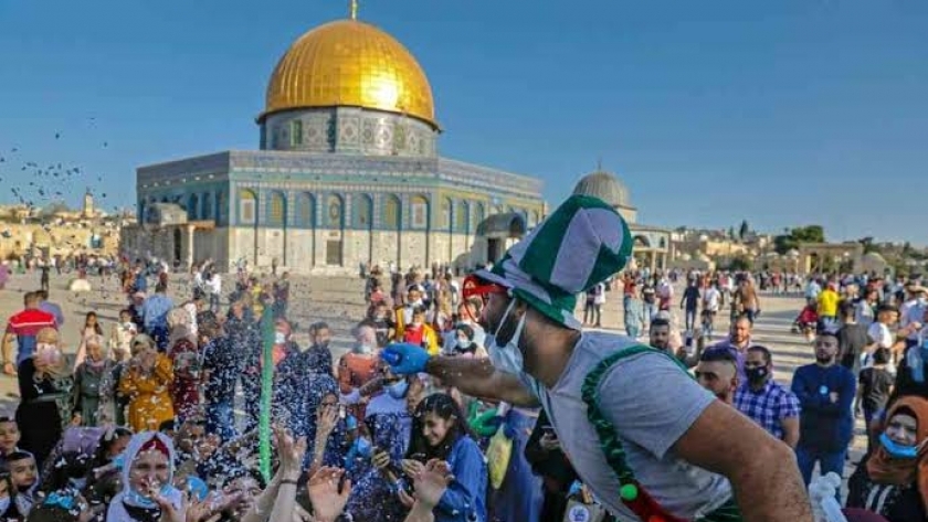 موعد صلاة عيد الفطر 2023 في فلسطين