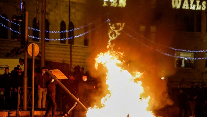 اشتباكات القدس المحتلة في ليالي رمضان