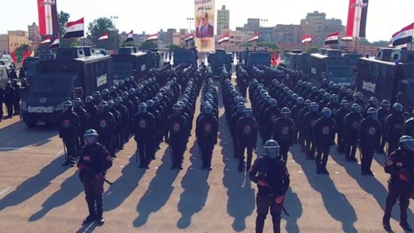رجال الشرطة المصرية
