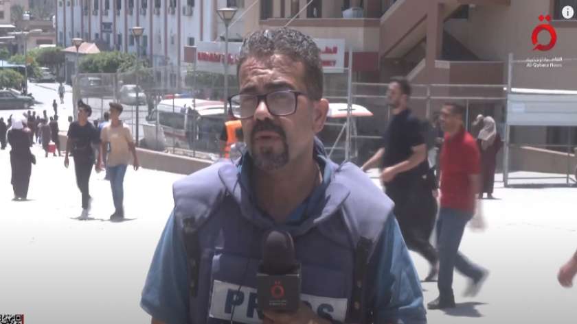 بشير جبر، مراسل القاهرة الإخبارية من خان يونس