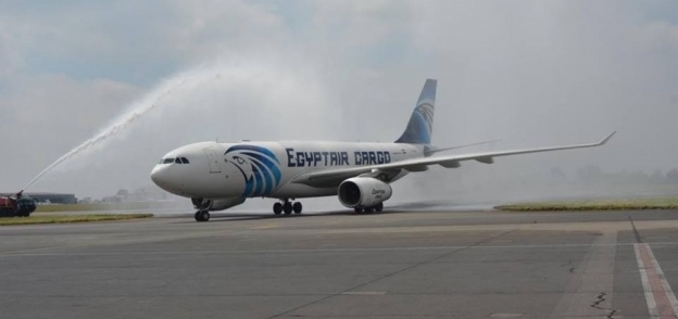 طائرة مصر للطيران المتجهة لجنوب أفريقيا