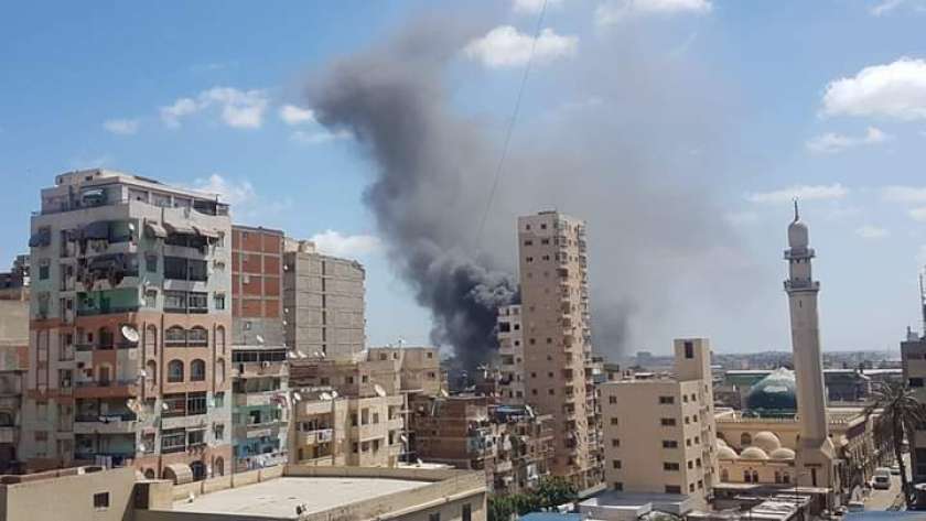 حريق في مصنع بالإسكندرية دون إصابات