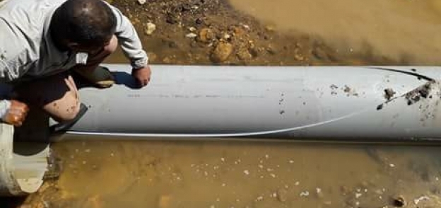 مياه أسيوط:الانتهاء من اصلاح خط مياه صدفا