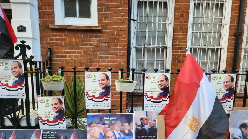 مشاركة المصريين بالخارج في انتخابات الرئاسة