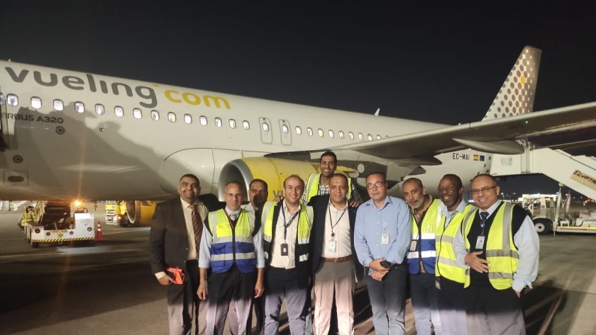 مصر للطيران للخدمات الأرضية تقدم خدماتها لشركة «Vueling» الإسبانية