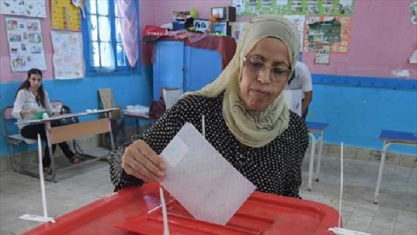 التصويت في الانتخابات الرئاسية التونسية