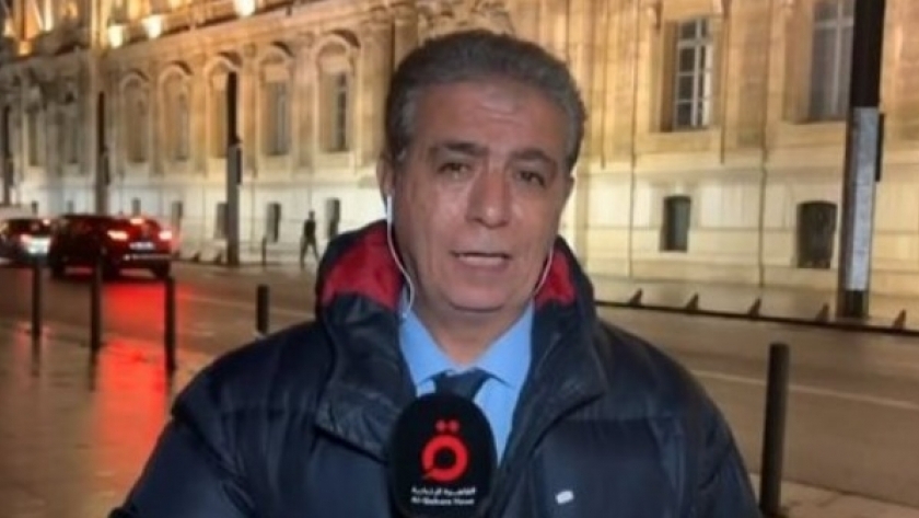 خالد شقير مراسل قناة القاهرة الإخبارية من مارسيليا