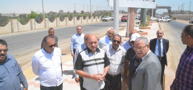 افتتاح المدخل الشمالي لمدينة المنيا