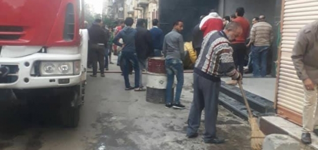 السيطرة علي حريق بمخزن كاوتش بدون وقوع إصابات في الإسكندريةالإسكندرية