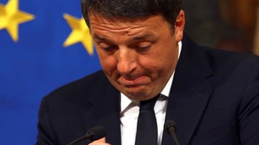 رئيس الوزراء الإيطالي المستقيل