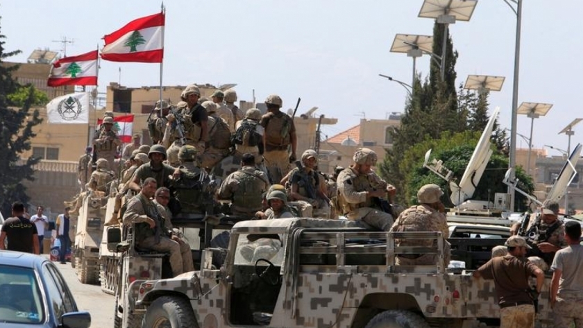 عناصر من الجيش اللبناني تنتشر قرب المناطق الحدودية