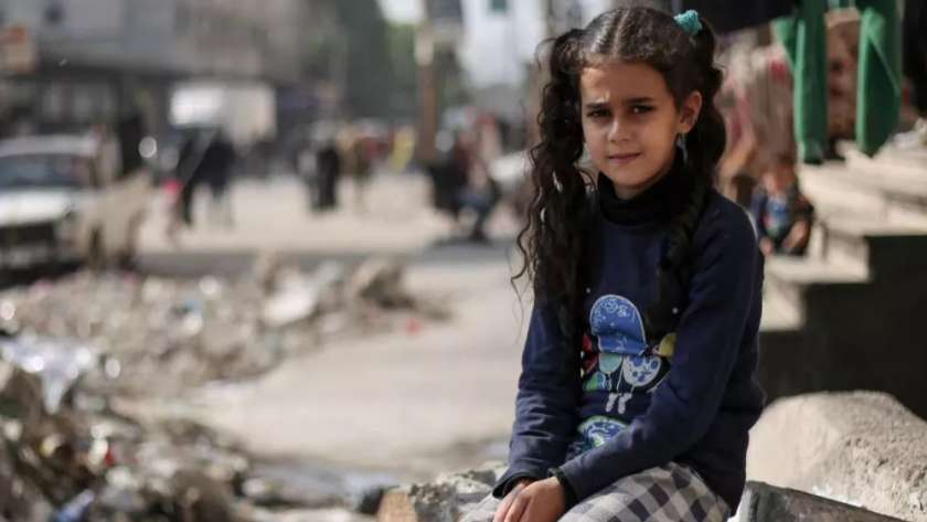 فتاة في قطاع غزة لا تجد ما تأكله