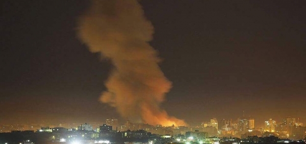 صورة من الصاروخ المستهدف قطاع غزة على "تويتر"