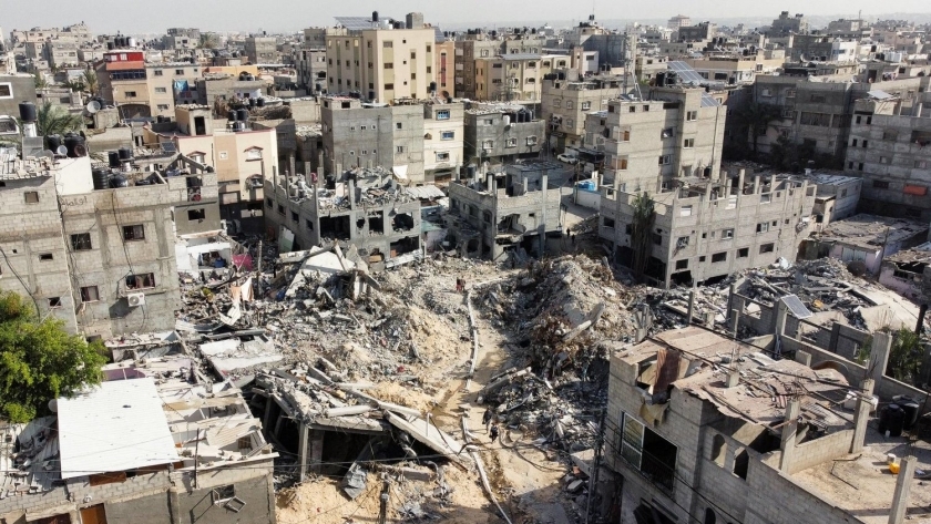 آثار الاحتلال الإسرائيلي على قطاع غزة - صورة أرشيفية